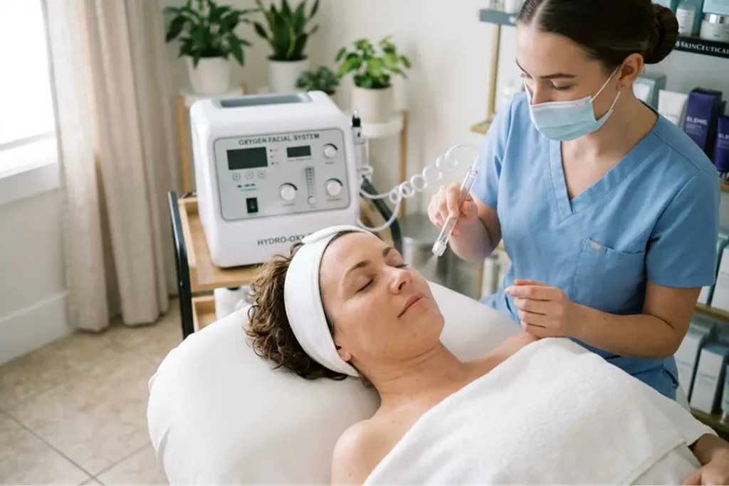 oxygen facial treatment