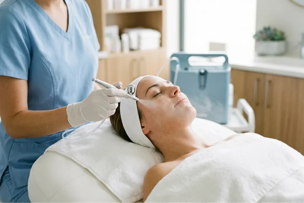 oxygen facial treatment
